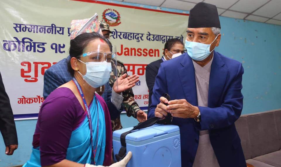 prime-minister-deuba-inspects-vaccination-centers-in-capital-photo-feature