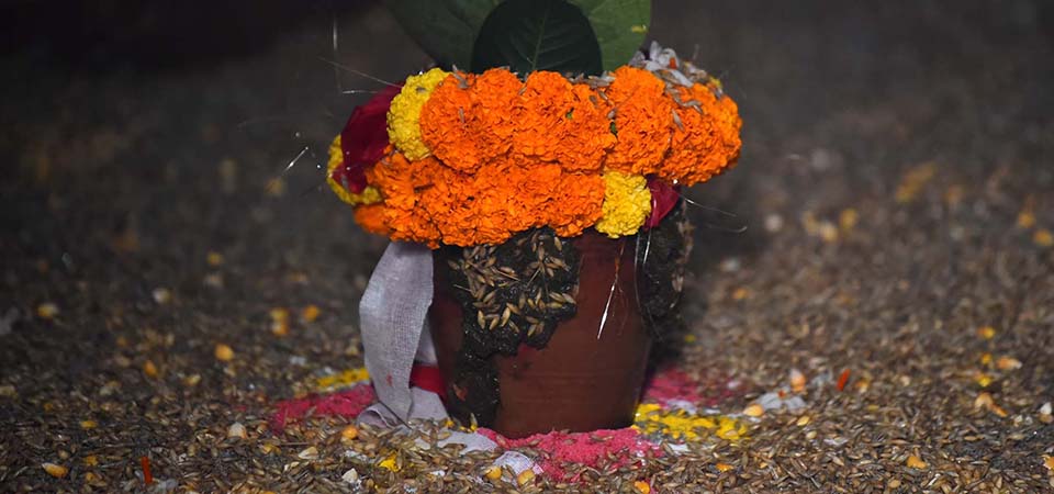dashain-begins-with-sowing-of-jamara-at-hanumandhoka-photo-feature