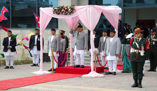 President Paudel addresses joint session of Federal Parliament