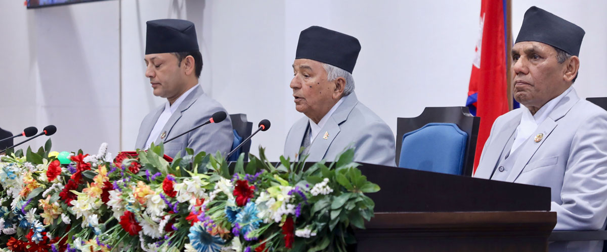 NA extends its thanks to President for address to joint parliament session