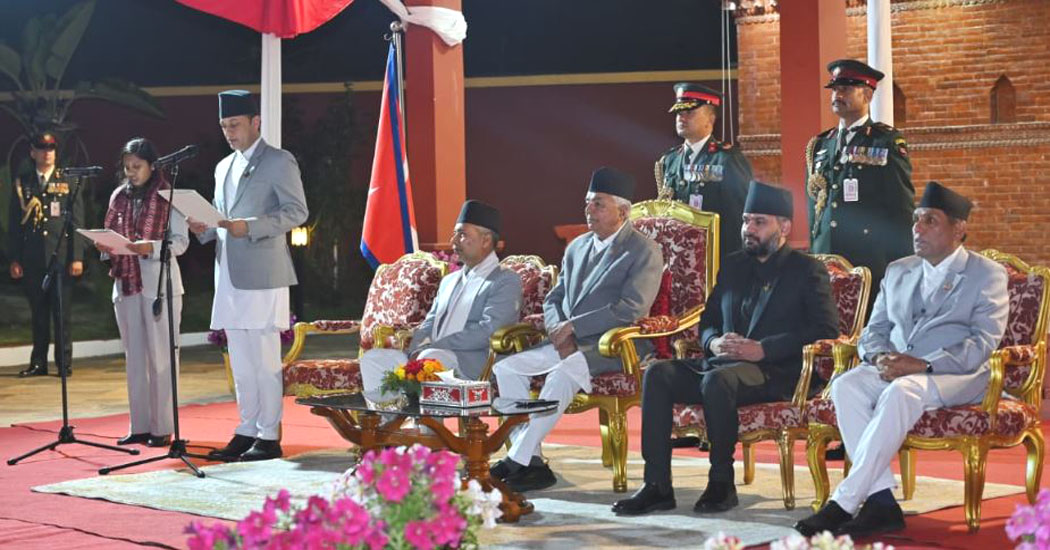 Deputy Speaker takes oath of office and secrecy