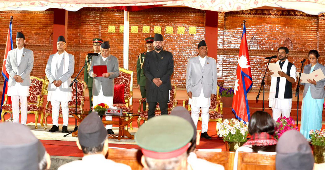Two ministers sworn in