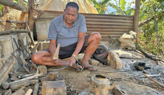 Blacksmithing on verge of collapse