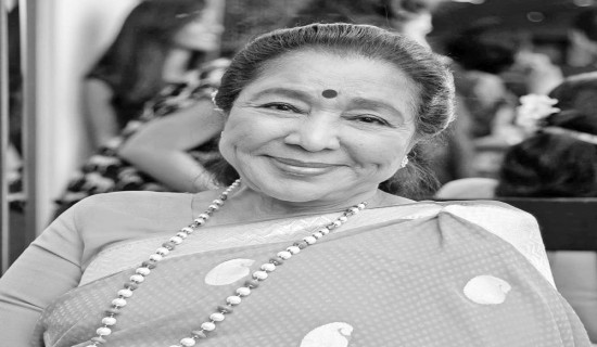 Asha Bhosle's voice echoes in timeless Nepali songs