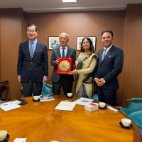 DPM Nahyan of the UAE pays courtesy call on PM Oli