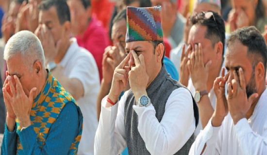 Minister Basnet inquires about health of former lawmaker Bhatta