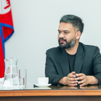 Qatari Ambassador calls on Minister Khanal