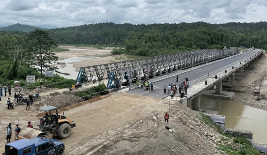 Narayangat-Daunne road section: construction of 34 bridges, culverts completed