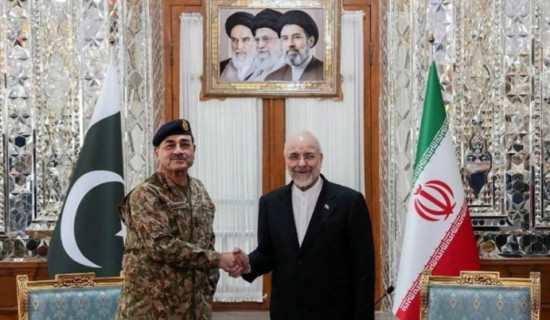 Pakistan's military chief concludes three-day visit to Iran