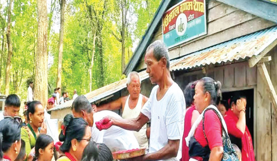 Dhimals mark Jatri festival