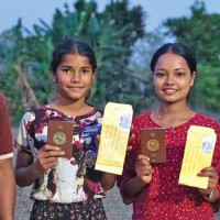 Road accident in Dang, no human casualties