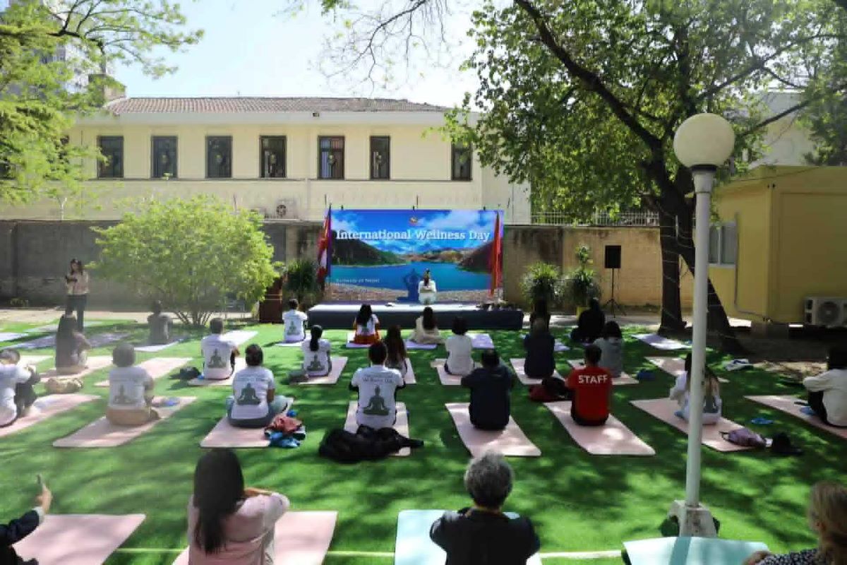 Nepal Embassy marks International Wellness Day in Beijing