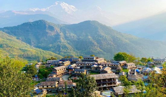 Enchanting view of  Ghandruk