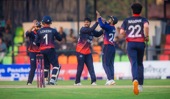 UAE sets 129 run-target for Nepal, Lamichhane gives outstanding performance