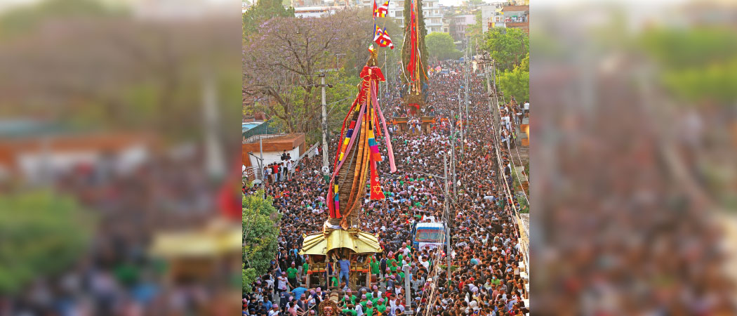 Rato Machhindranath chariot procession begins