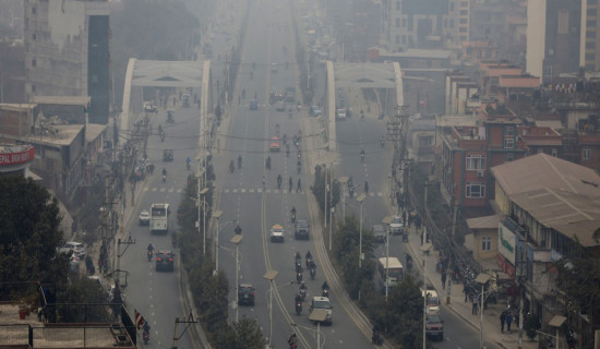 Air pollution in Kathmandu reaches 'very unhealthy' level