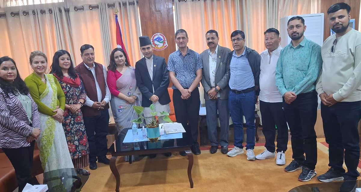 Communication Minister Dr Timilsina stresses curb on misinformation