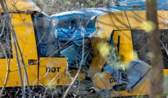 18 injured, five critically, in head-on train crash in Denmark