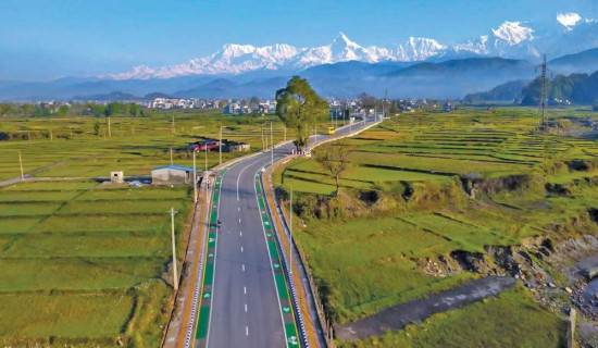 Shisuwa-Khudikhola model road completed in Pokhara