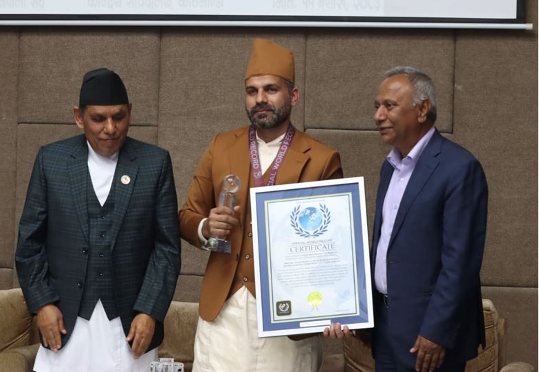 Campaigner Sharma makes world record publishing 24 books at once