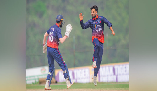 Nepal ‘A’ crush Oman to level series