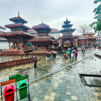 PM Prachanda paid courtesy call on Indian President Murmu