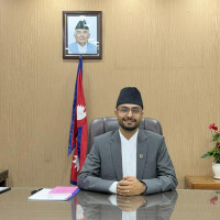 Rain with winds begins in Kathmandu