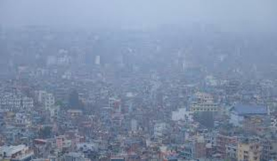 Kathmandu's AQI improving