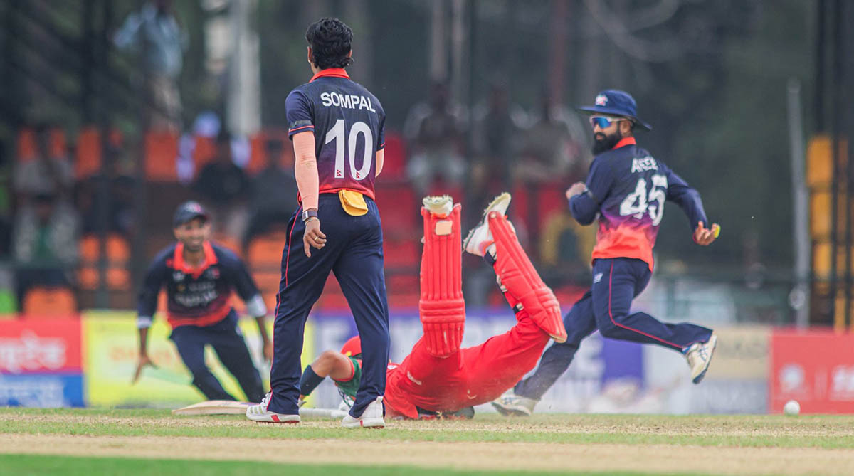 Oman posts 306-run victory target before Nepal