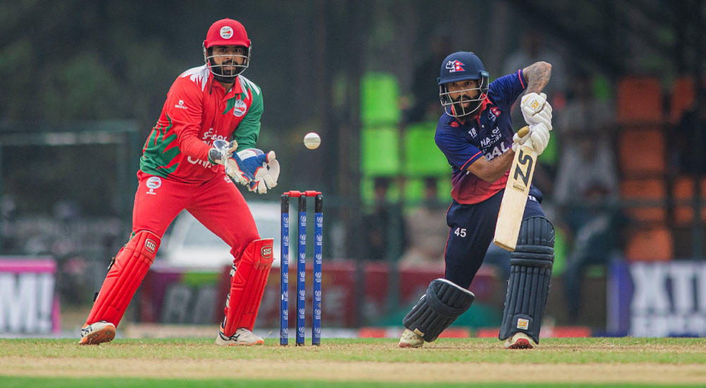 World Cup League-2: Oman beat Nepal by 102 runs
