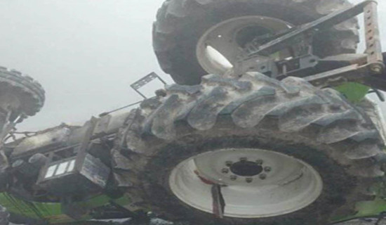 Seven injured in Baitadi tractor accident