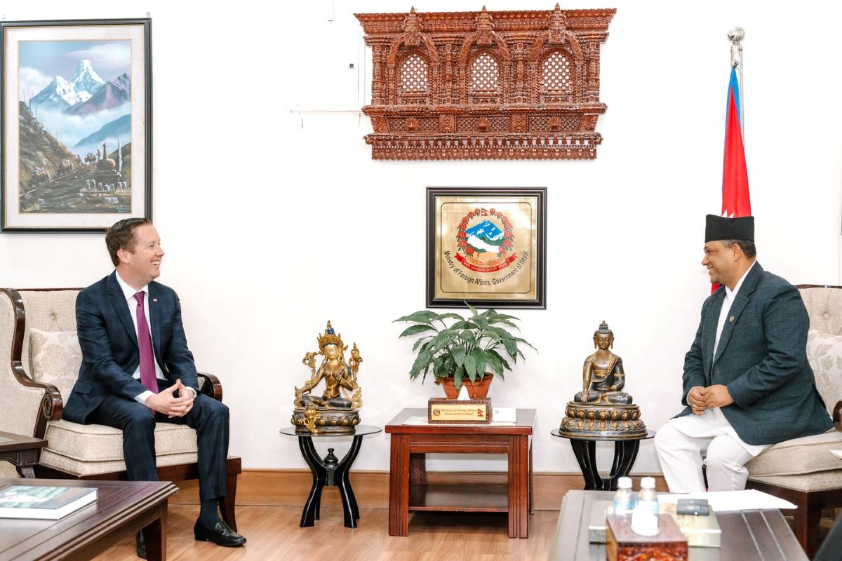 US special envoy calls on Foreign Minister Khanal