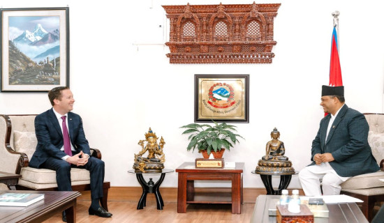 US special envoy calls on Foreign Minister Khanal