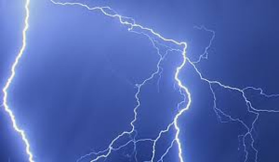 Lightning strikes claim one life in Bajura
