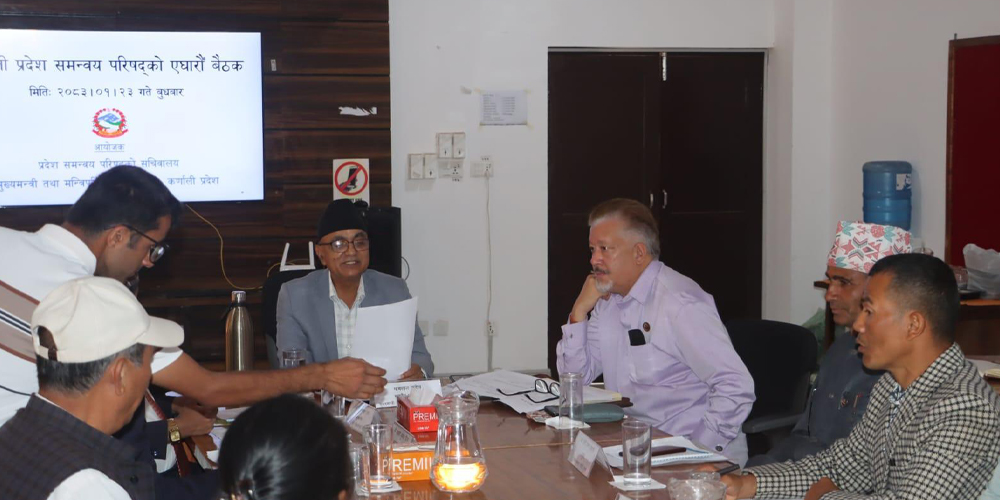 Karnali Province Coordination Council meet underway