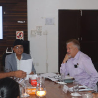 Minister Paudel urges girls aged 10-14 to receive HPV vaccine