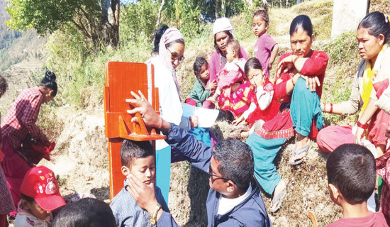 Children suffer from severe malnutrition in Baitadi