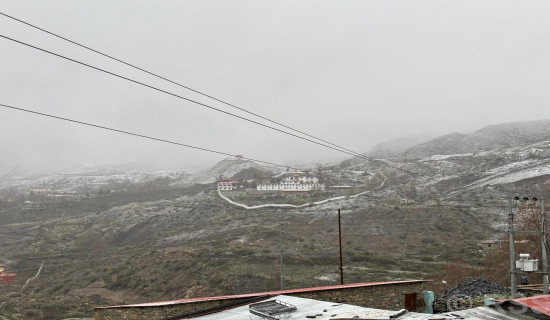 Unseasonal snowfall affects Muktinath Yatra, agriculture in Mustang