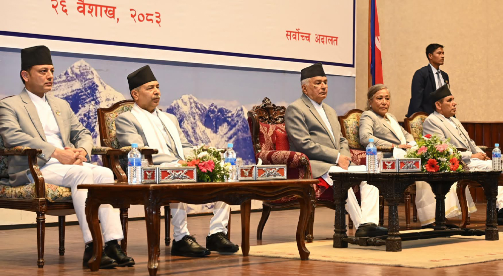 Rule-based system and traditions should be followed: President Paudel