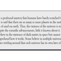 Mysterious Universe