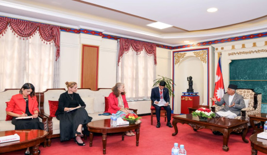 UN Resident Coordinator Yahia calls on President Paudel