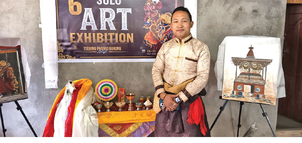 Historic paintings on display in Upper Mustang