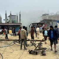 Price hike of cement adds woes to quake victims