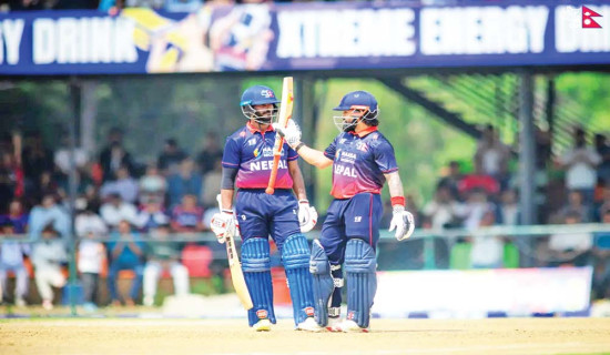 Nepal thrash USA with Bhurtel century
