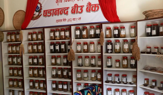 Seeds bank to preserve indigenous agro seeds in northern Bhojpur