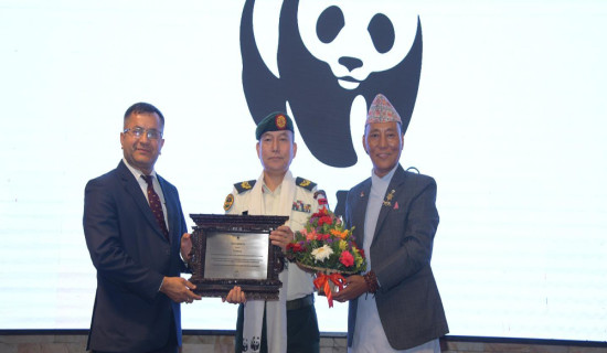 Army honoured by WWF for conservation efforts