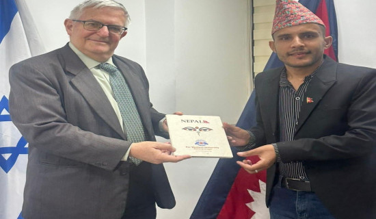 Israeli envoy Bass for cooperation on agricultural development in Karnali