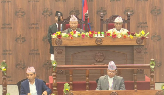 Lumbini's policies and programmes: Good-governance, economic prosperity and administrative reforms in top priority