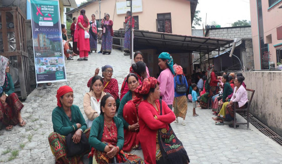 600 plus people benefit from health camp