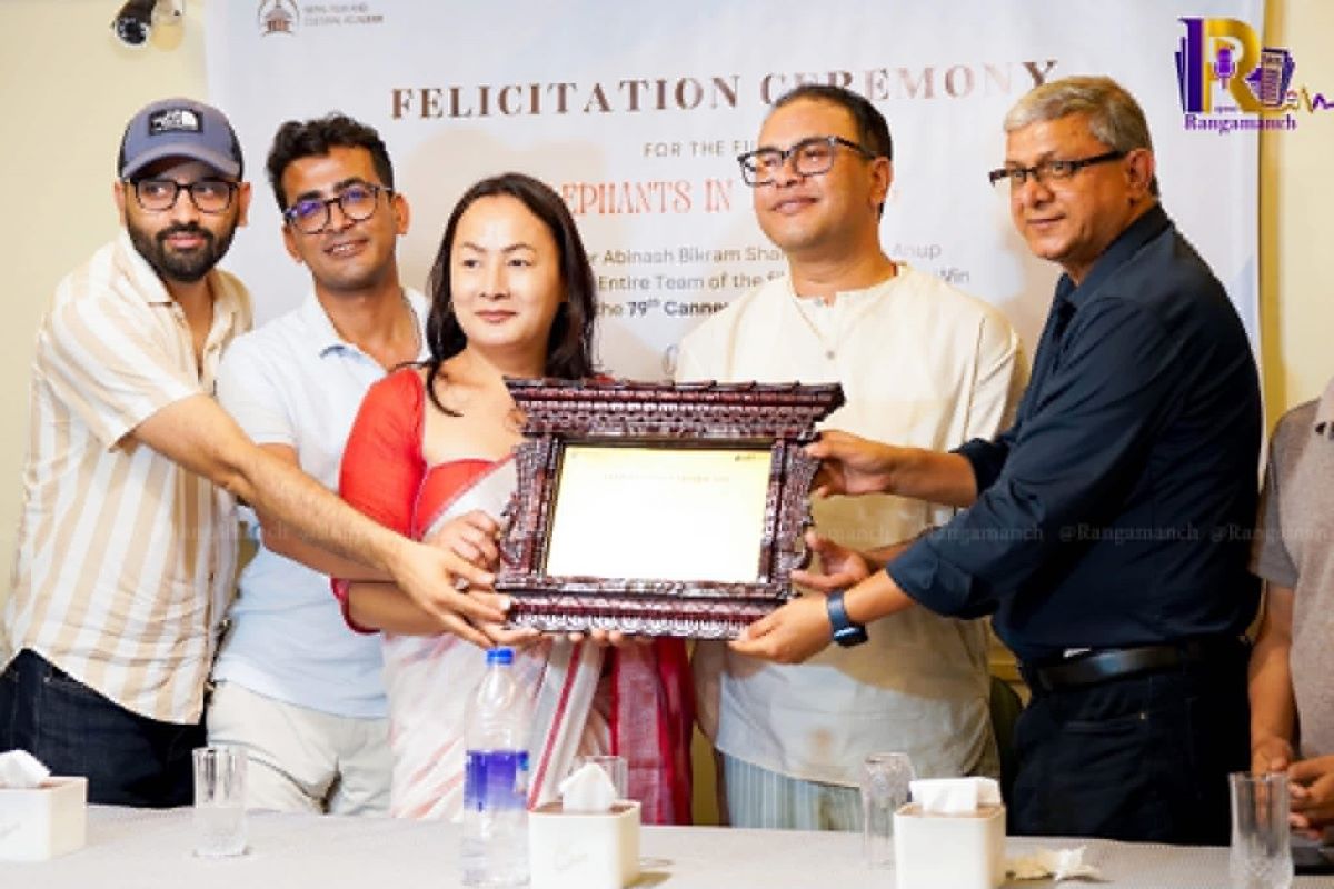 NIFF and NFCA felicitate team Elephants in the Fog